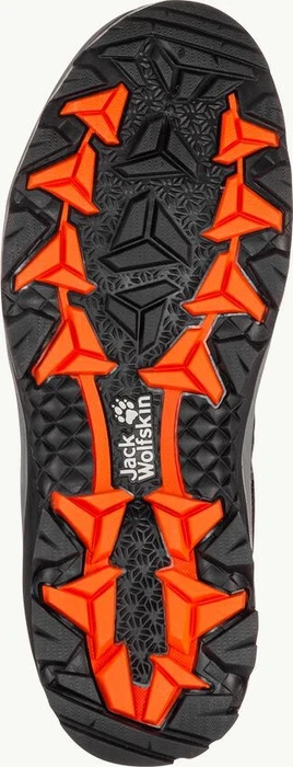 Jack Wolfskin Vojo 3 Texapore Low grau/orange (Herren)