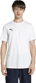 Puma teamGOAL Casuals Funktionsshirt kurzarm puma white/puma black (Herren)