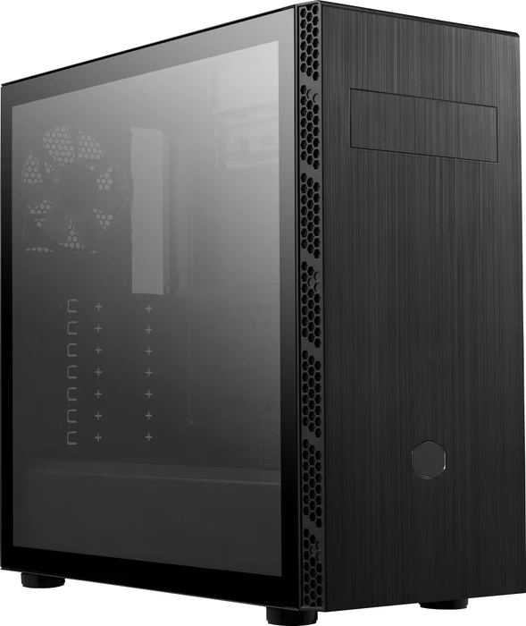 Cooler Master MasterBox MB600L V2, schwarz, mit 5.25" Schacht, Glasfenster