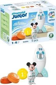 playmobil Junior Disney Micky Maus Raketen- & Weltraum-Abenteuer