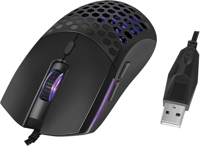 LogiLink Gaming Mouse schwarz, USB