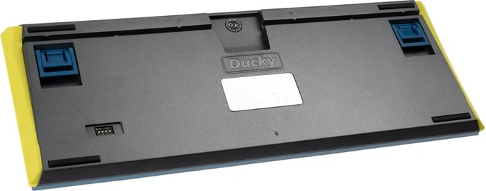 Ducky One 3 DayBreak TKL PBT blau, LEDs RGB, MX RGB BLACK, USB, DE