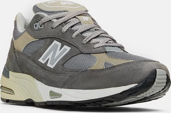 New Balance 991 Made in UK grey/off white/white (Herren)