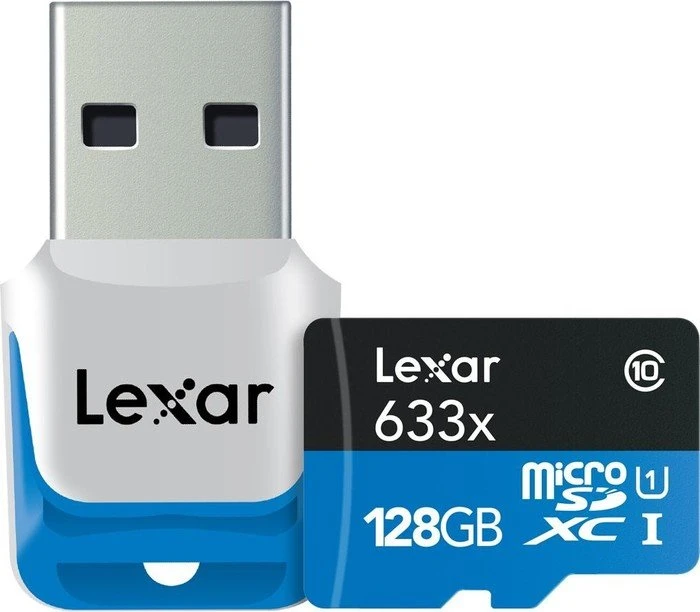 Lexar High-Performance 633x R95 128GB USB-Kit, UHS-I, Class 10