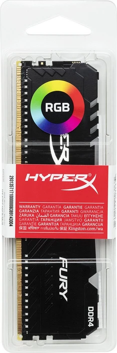 Kingston FURY RGB UDIMM 16GB Kit, DDR4-3200, CL16-18-18, 1RX8