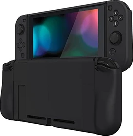PlayVital Dockable Hartschalen-Schutzhülle Cover schwarz (Switch)