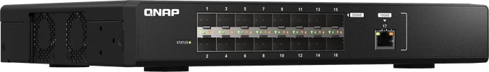 QNAP QSW-M5200 Desktop 25G Managed Switch, 16x SFP28, 1x RJ-45