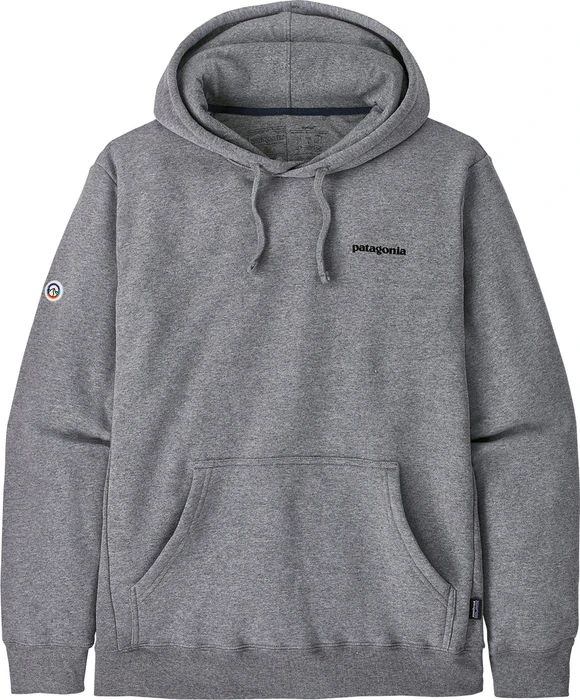 Patagonia Fitz Roy Icon Uprisal Hoodie gravel heather