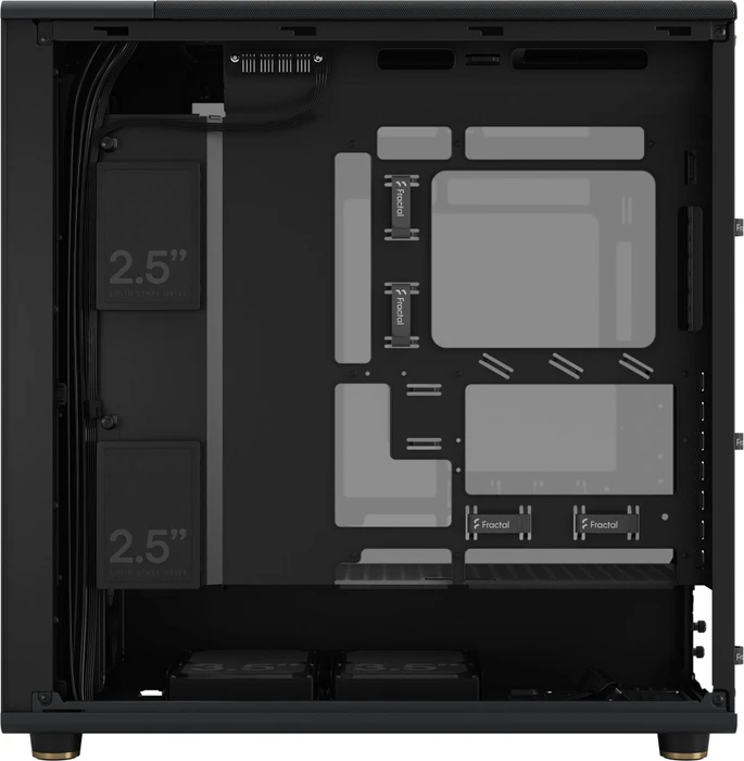 Fractal Design North XL RC Charcoal Black TG Dark, Glasfenster