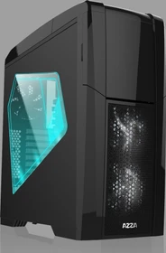 AZZA Taurus 5000, schwarz, Acrylfenster