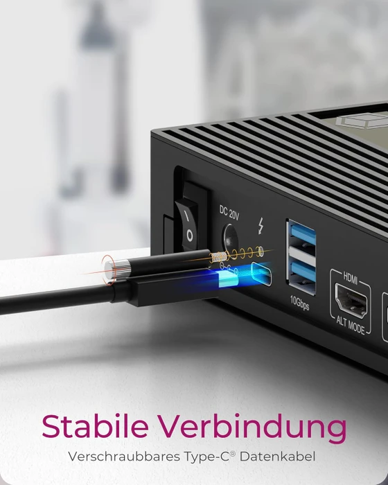 RaidSonic Icy Box IB-DK2246AC, USB-C 3.1 [Buchse]
