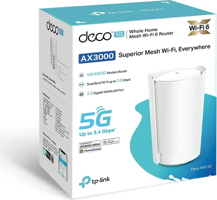 TP-Link Deco X50-5G, 1er, AX3000