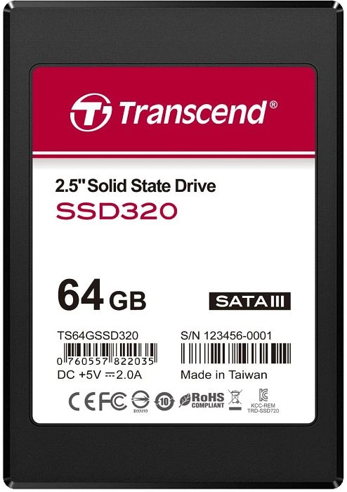 Transcend SSD320, IDE