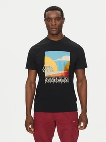 Napapijri Arbia T-Shirt kurzarm schwarz (Herren)