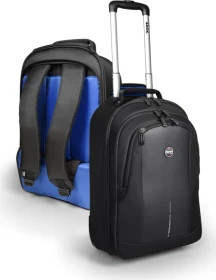 Port Designs Chicago Evo 15.6" Notebook-Trolley & Rucksack, schwarz