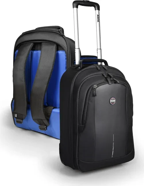 Port Designs Chicago Evo 15.6" Notebook-Trolley & Rucksack, schwarz