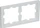 Merten System Design D-Life Rahmen, 2fach, lotosweiß (MEG4020-6535)