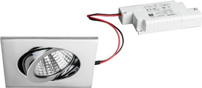 Brumberg SEVEN-S LED Einbauleuchte 2700K eckig chrom