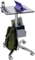 Ergotron LearnFit mobiler Arbeitsplatz 61x56cm grau/grau Vorschaubild