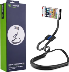 Freenet Basics Nacken-Halterung für Smartphone + Tablet schwarz