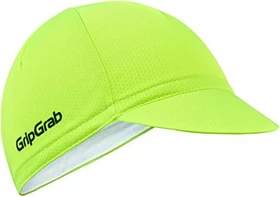 GripGrab Lightweight Summer Cycling Cap Unterziehmütze yellow hi-vis