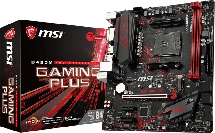 MSI B450M Gaming Plus (AMD AM4)