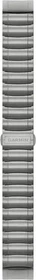Garmin Ersatzarmband QuickFit 22 Titan silber