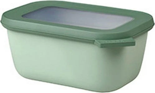 Mepal Multischüssel Cirqula rechteckig Aufbewahrungsbehälter 750ml nordic sage