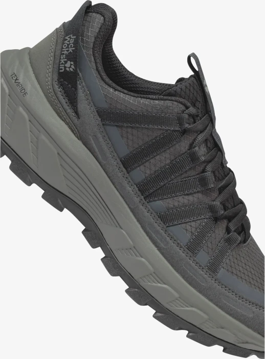 Jack Wolfskin Wild Hike Texapore Low black/phantom (Damen)