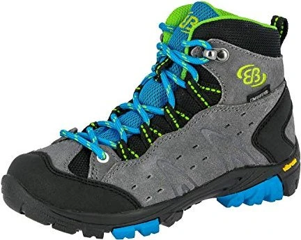 Brütting Mount Bona High grau/blau/lemon (Junior)