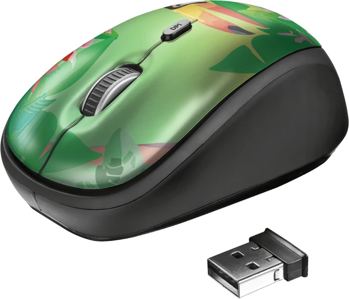 Trust Yvi Wireless Mouse Toucan, USB