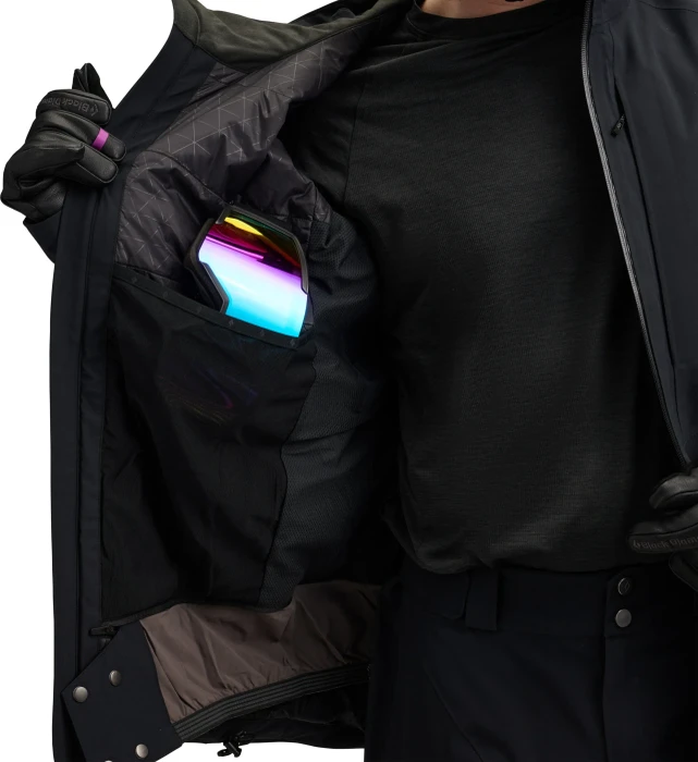 Black Diamond Recon Isulated Shell Skijacke schwarz (Herren)