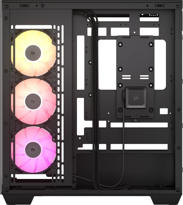 Corsair iCue 3500X RGB, schwarz, Glasfenster