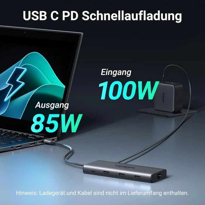 Ugreen Revodok Pro 210, USB-C 3.0 [Stecker]