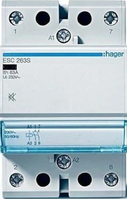 Hager Installationsschütz brummfrei 40A 3 Schließer 230V