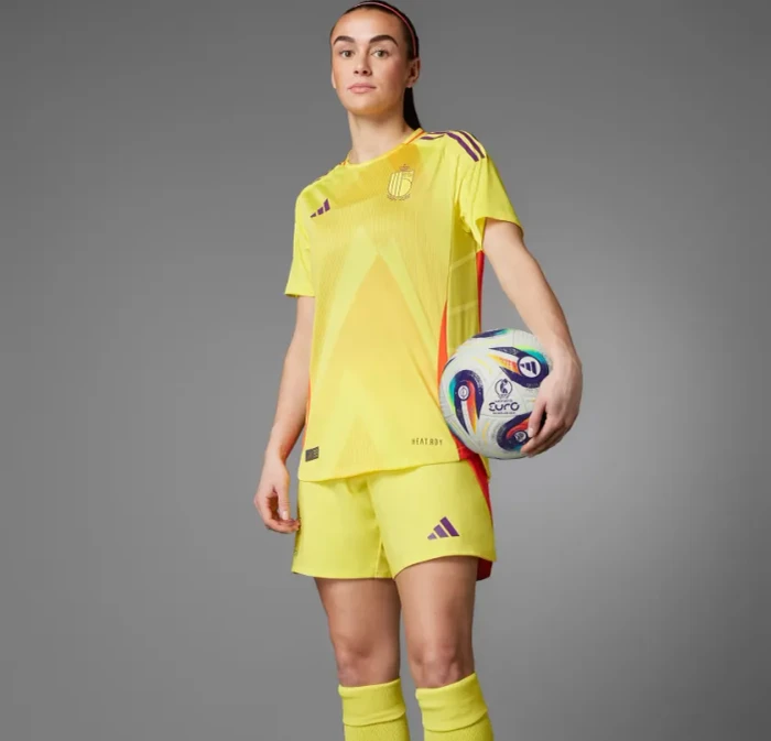 adidas UEFA EURO 2025 Belgien Frauenteam Authentic Auswärtstrikot (Damen)