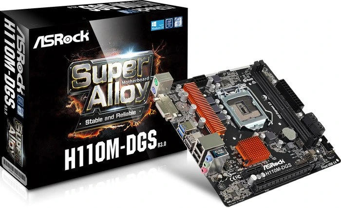 ASRock H110M-DGS R3.0 (Intel 1151)