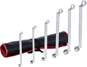KS Tools Torx E Doppelringschlüssel Schraubenschlüsselsatz inkl. Tasche, 6-tlg.