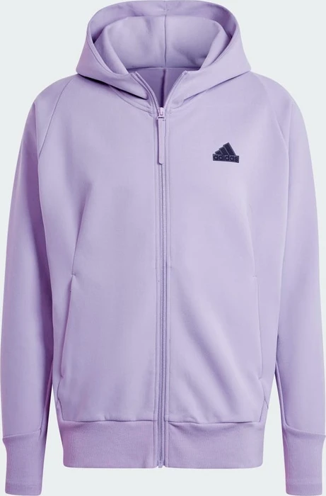 adidas Z.N.E. Winterized Zip Hoodie preloved fig (Herren)