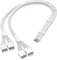 EZDIY-FAB 12VHPWR Kabel, 4x 8-Pin PCIe Buchse auf 16-Pin PCIe 5.0 12VHPWR Stecker, Adapterkabel, 16AWG, weiß, 50cm Vorschaubild