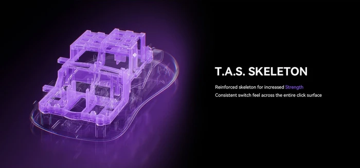 Lamzu Thorn V2 8K Wireless Gaming Mouse violett, USB