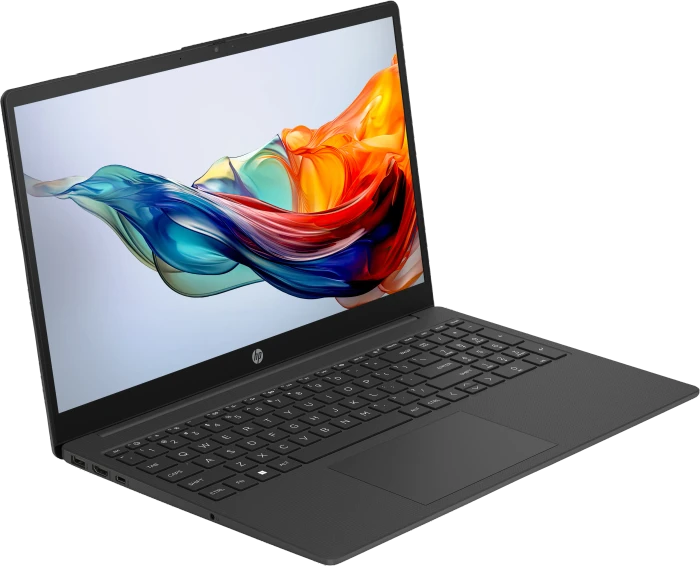 HP Laptop 15-fc0313ng, Jet Black, Athlon Gold 7220U, 8GB RAM, 256GB SSD, DE