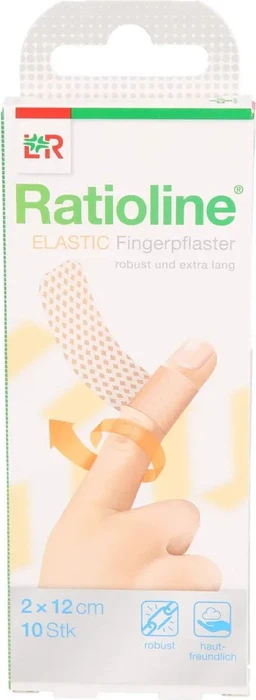 Lohmann & Rauscher Ratioline Elastic Fingerpflaster, 2 x 12cm, 10 Stück