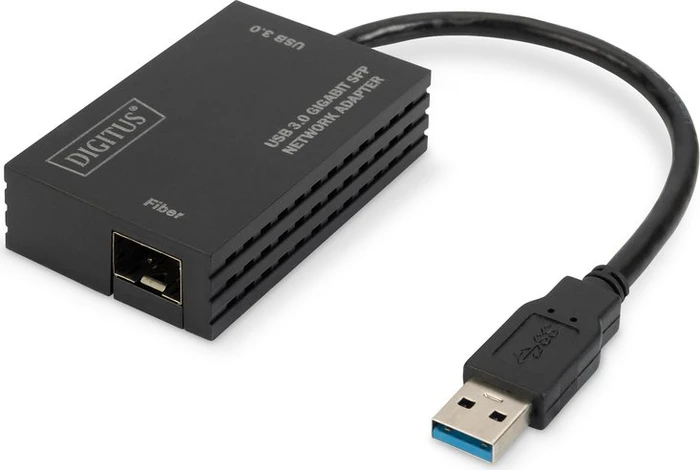 Digitus USB zu LWL Adapter LAN-Adapter, SFP, USB-A 3.0 [Stecker]