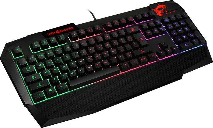 MSI Interceptor DS4200 Gaming Keyboard, USB, DE