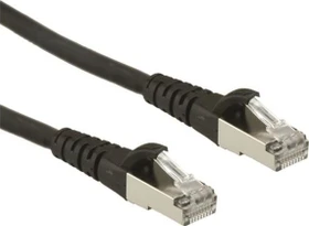 Roline / Secomp GHMT Patchkabel, Cat6a, S/FTP, RJ-45/RJ-45, 10m, schwarz