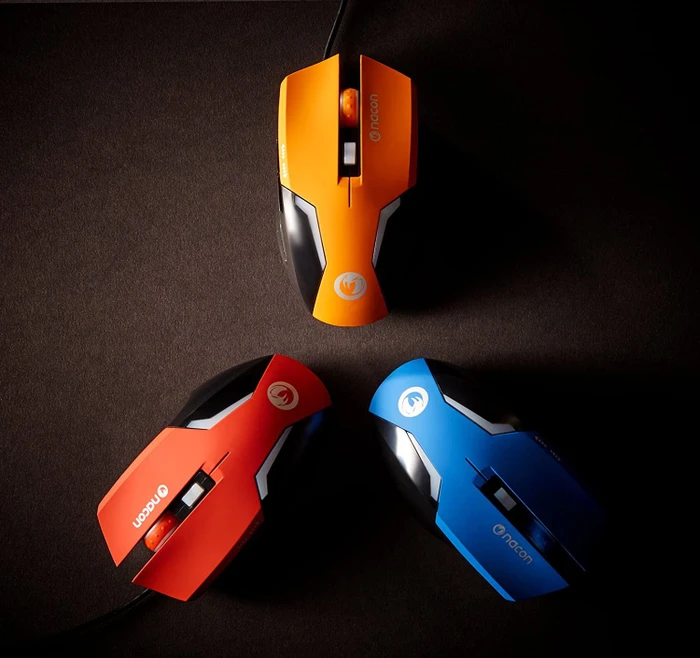 Nacon GM-105 Gaming Mouse rot/schwarz, USB