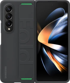 Samsung Silicone Grip Cover für Galaxy Z Fold 4 schwarz