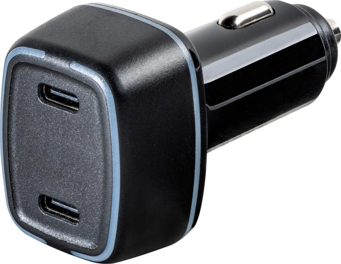 Vivanco Super Fast Power Delivery Car Charger 54W schwarz