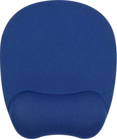 Powerton ERGO CALMA Mauspad mit Handauflage, 235x195mm, blau